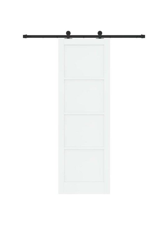 Liuguks komplekt manuaalne valge ja must 78 x 232 cm
