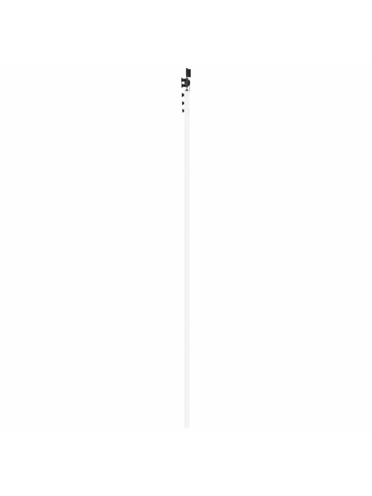 Liuguks komplekt manuaalne valge ja must 78 x 232 cm