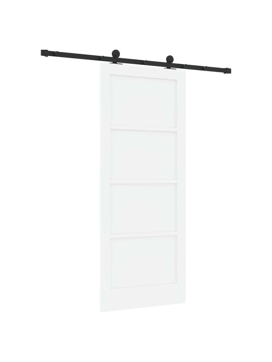 Liuguks komplekt manuaalne valge ja must 83 x 202 cm