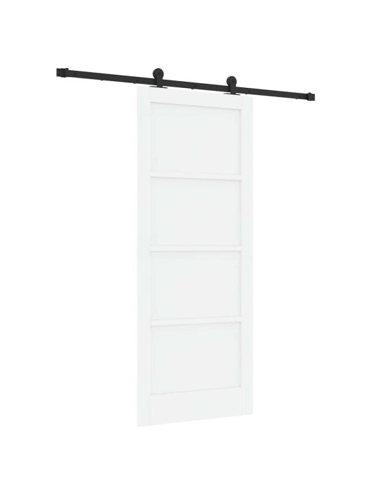 Liuguks komplekt manuaalne valge ja must 83 x 202 cm