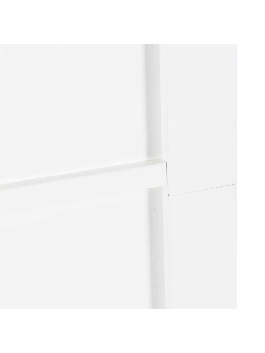 Liuguks komplekt manuaalne valge ja must 83 x 211 cm