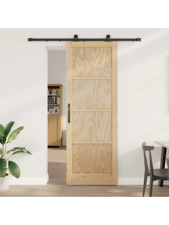 Liuguks komplekt manuaalne naturaalne ja must 83 x 232 cm