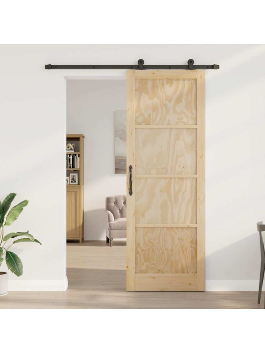 Liuguks komplekt manuaalne naturaalne ja must 83 x 232 cm