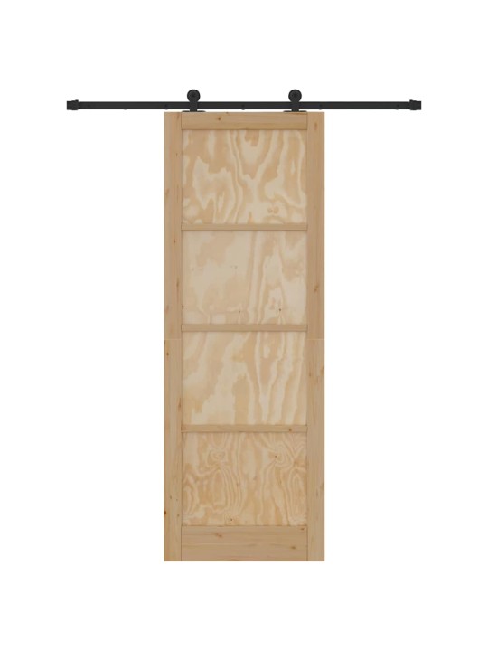 Liuguks komplekt manuaalne naturaalne ja must 83 x 232 cm