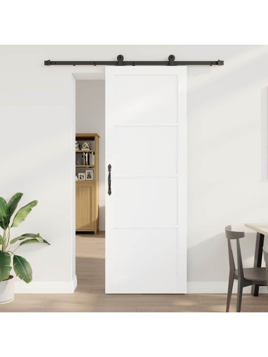Liuguks komplekt manuaalne valge ja must 83 x 232 cm