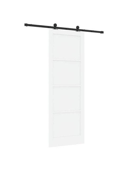 Liuguks komplekt manuaalne valge ja must 83 x 232 cm