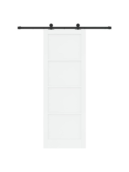 Liuguks komplekt manuaalne valge ja must 83 x 232 cm