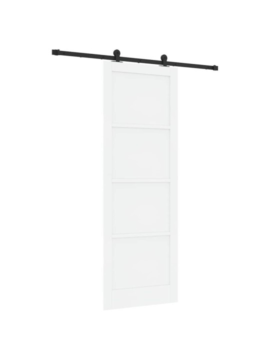 Liuguks komplekt manuaalne valge ja must 83 x 232 cm