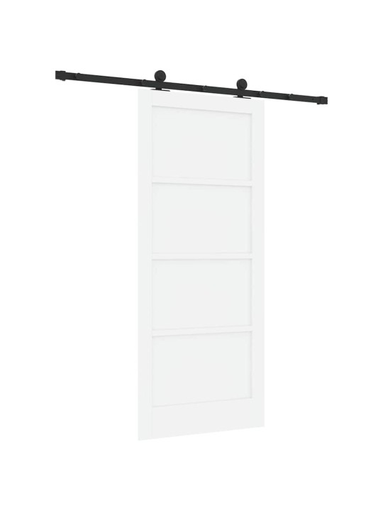 Liuguks komplekt manuaalne valge ja must 86 x 198.5 cm