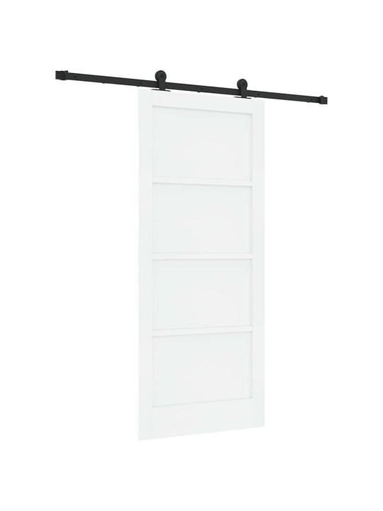 Liuguks komplekt manuaalne valge ja must 86 x 198.5 cm