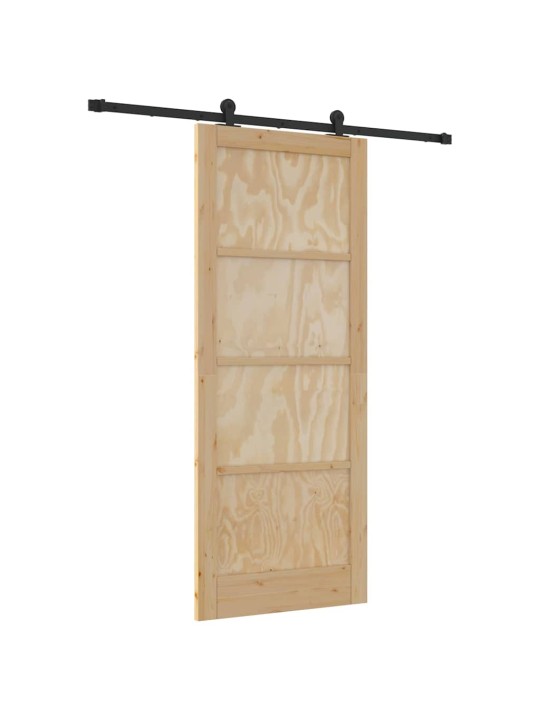 Liuguks komplekt manuaalne naturaalne ja must 86 x 211 cm