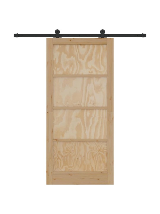 Liuguks komplekt manuaalne naturaalne ja must 93 x 202 cm
