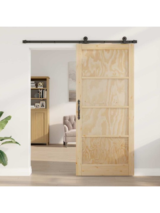 Liuguks komplekt manuaalne naturaalne ja must 93 x 211 cm