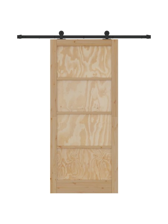 Liuguks komplekt manuaalne naturaalne ja must 93 x 211 cm