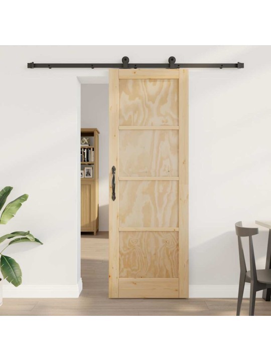 Liuguks komplekt manuaalne naturaalne ja must 73.5 x 211 cm