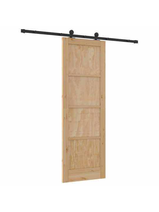 Liuguks komplekt manuaalne naturaalne ja must 73.5 x 211 cm