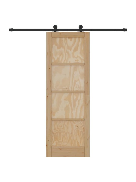 Liuguks komplekt manuaalne naturaalne ja must 73.5 x 211 cm
