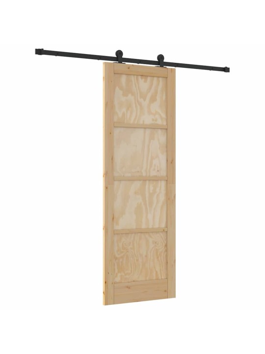 Liuguks komplekt manuaalne naturaalne ja must 73.5 x 211 cm