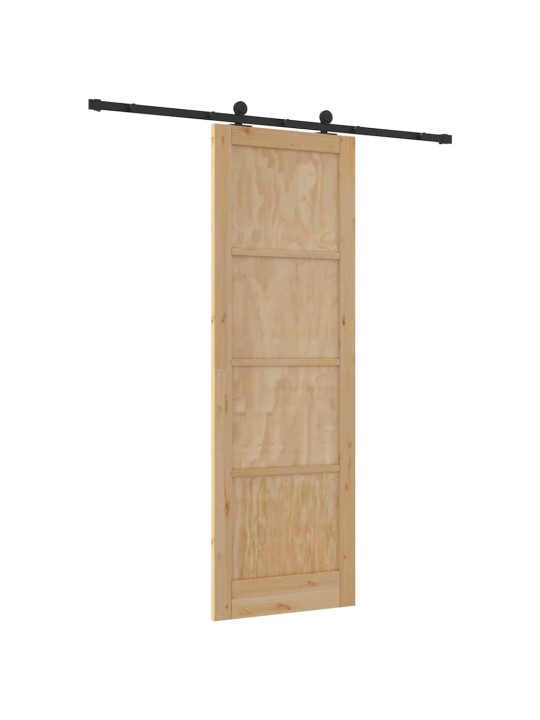 Liuguks komplekt manuaalne naturaalne ja must 78 x 232 cm