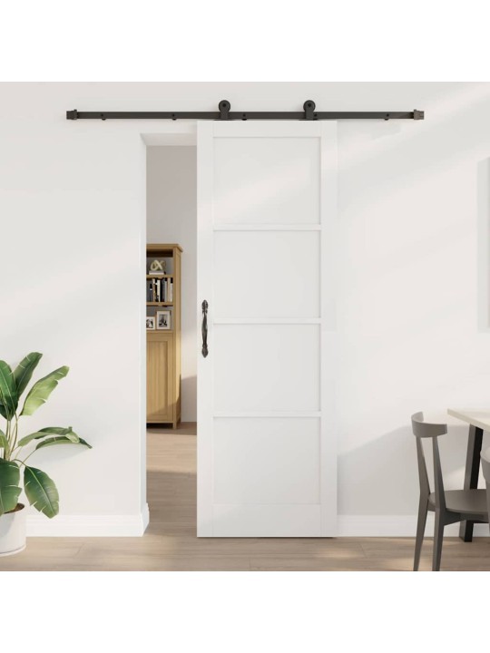 Liuguks komplekt manuaalne valge ja must 78 x 232 cm