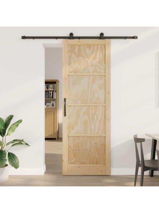 Liuguks komplekt manuaalne naturaalne ja must 83 x 232 cm
