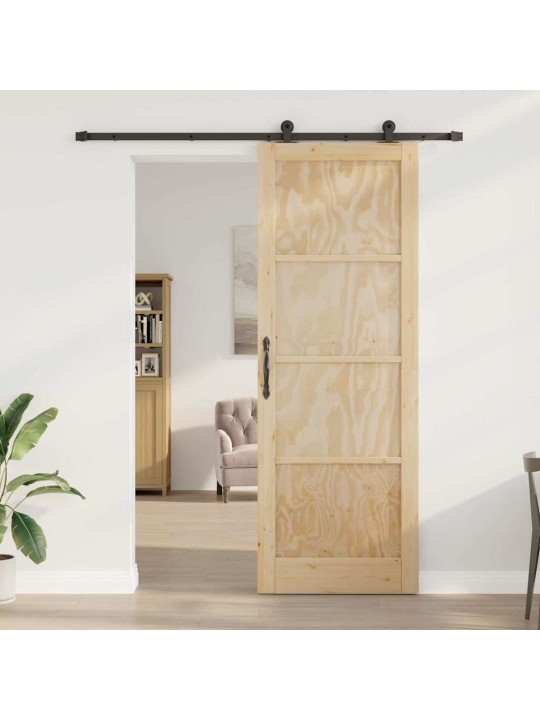 Liuguks komplekt manuaalne naturaalne ja must 83 x 232 cm