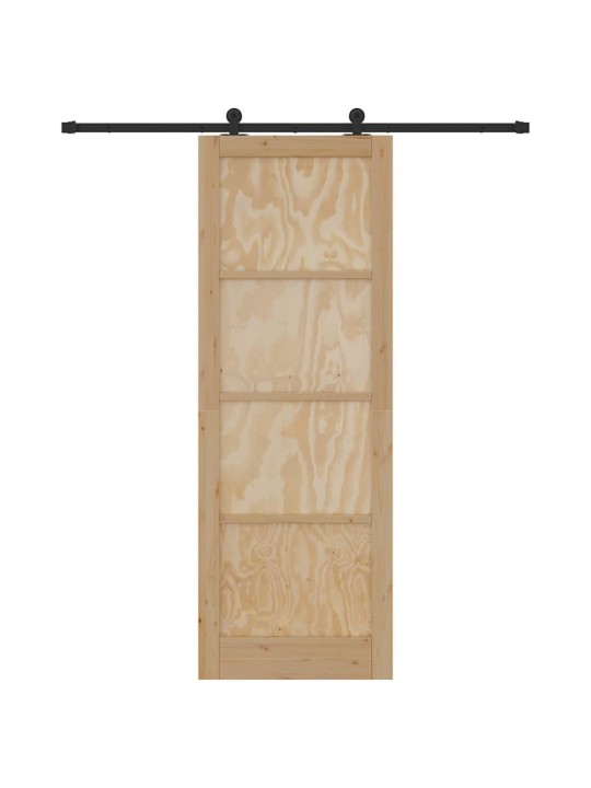 Liuguks komplekt manuaalne naturaalne ja must 83 x 232 cm
