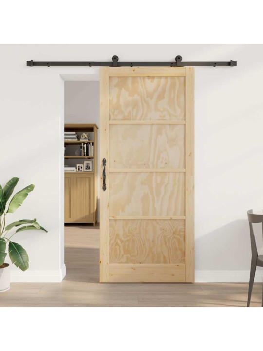 Liuguks komplekt manuaalne naturaalne ja must 93 x 211 cm