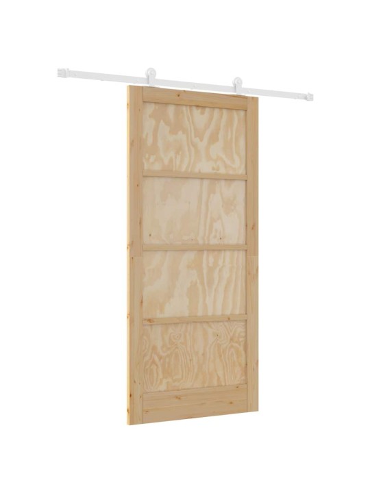 Liuguks komplekt manuaalne looduslik ja valge 93 x 202 cm
