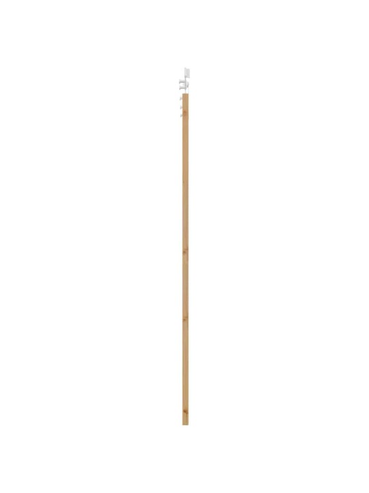 Liuguks komplekt manuaalne looduslik ja valge 93 x 202 cm