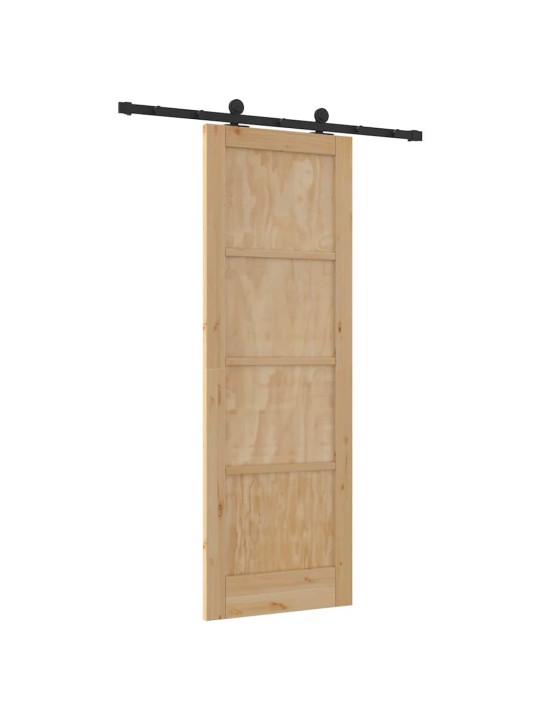 Liuguks naturaalne ja must 73.5 x 211 cm