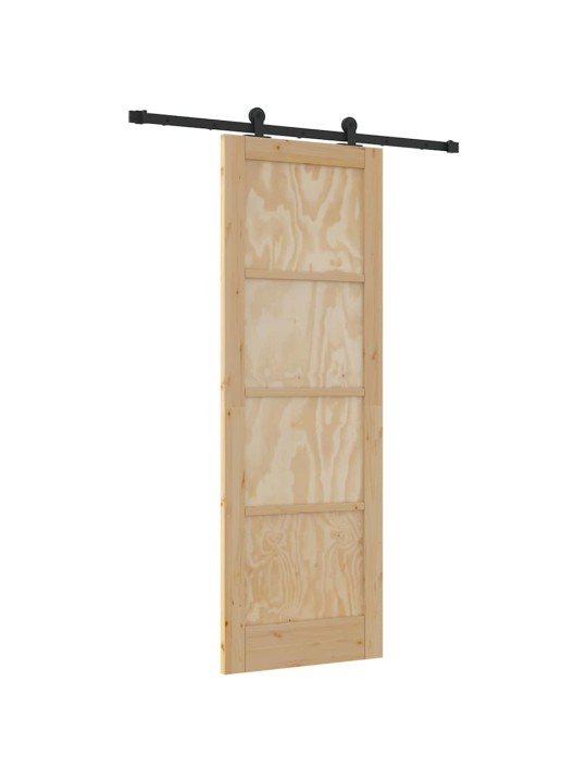 Liuguks naturaalne ja must 73.5 x 211 cm