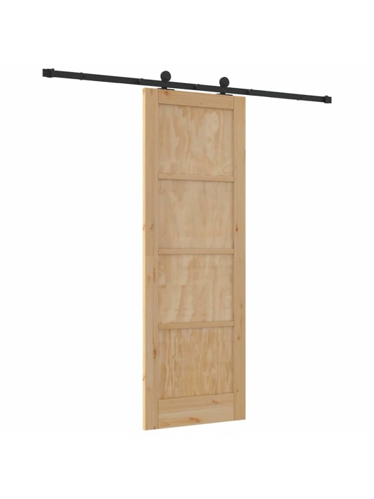 Liuguks naturaalne ja must 73.5 x 211 cm