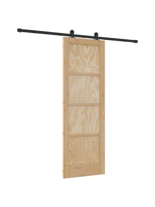 Liuguks naturaalne ja must 73.5 x 211 cm
