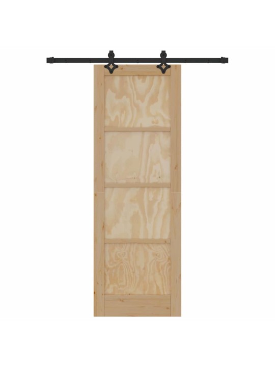 Liugukse komplekt manuaalne naturaalne ja must 73.5 x 211 cm