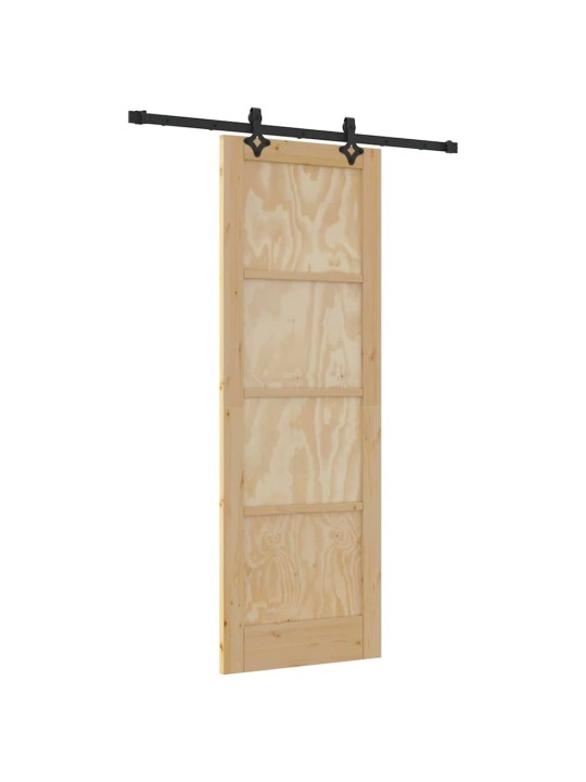 Liugukse komplekt manuaalne naturaalne ja must 73.5 x 211 cm