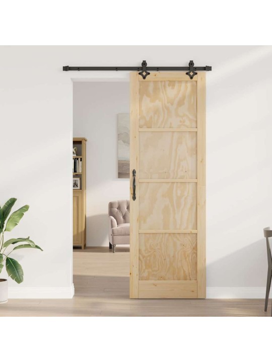 Liugukse komplekt manuaalne naturaalne ja must 78 x 232 cm