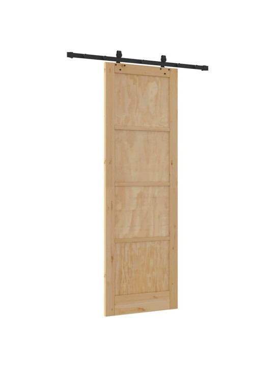 Liugukse komplekt manuaalne naturaalne ja must 78 x 232 cm