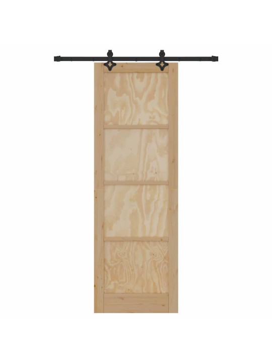 Liugukse komplekt manuaalne naturaalne ja must 78 x 232 cm