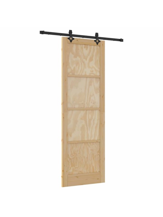 Liugukse komplekt manuaalne naturaalne ja must 78 x 232 cm