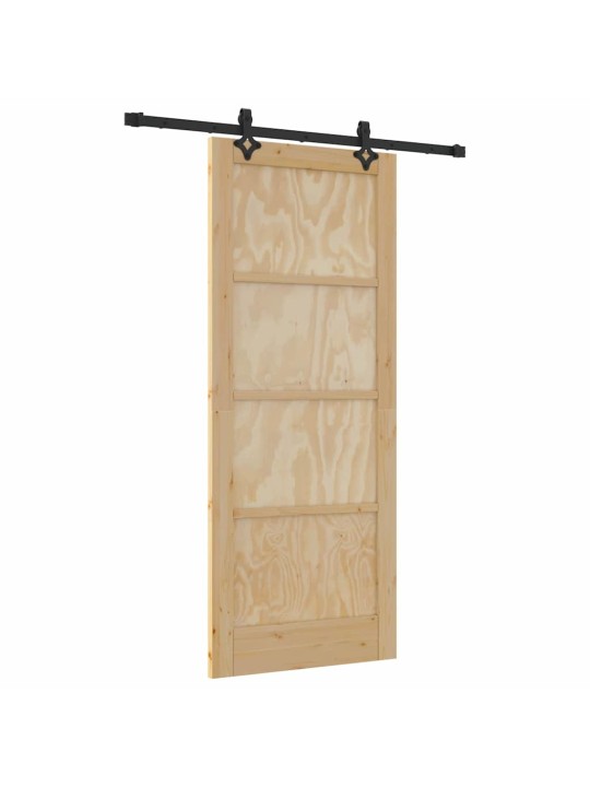 Liugukse komplekt manuaalne naturaalne ja must 83 x 202 cm