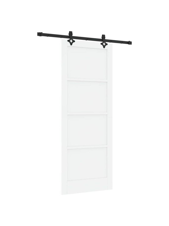 Liugukse komplekt manuaalne valge ja must 83 x 211 cm