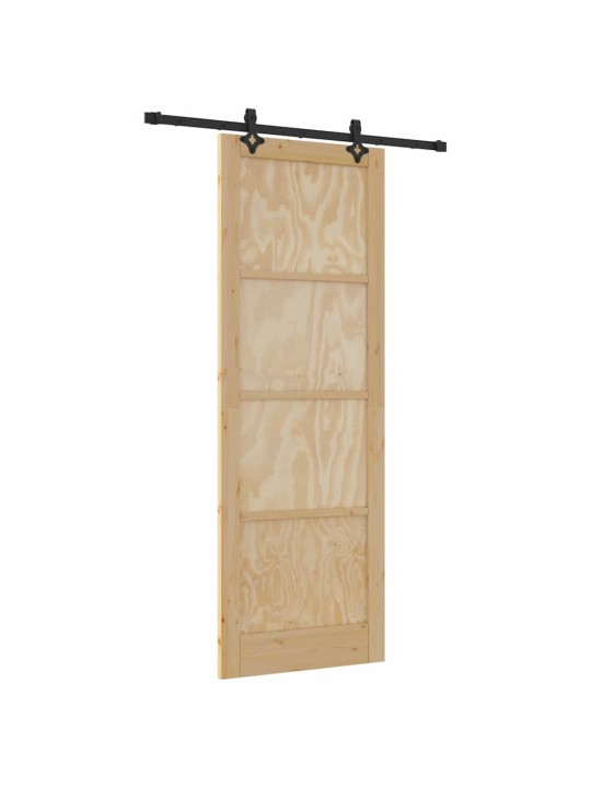 Liugukse komplekt manuaalne naturaalne ja must 83 x 232 cm