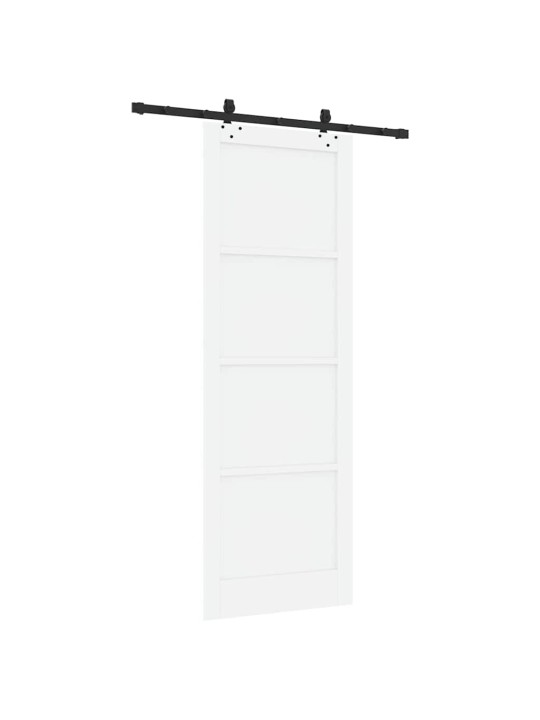 Liugukse komplekt manuaalne valge ja must 83 x 232 cm