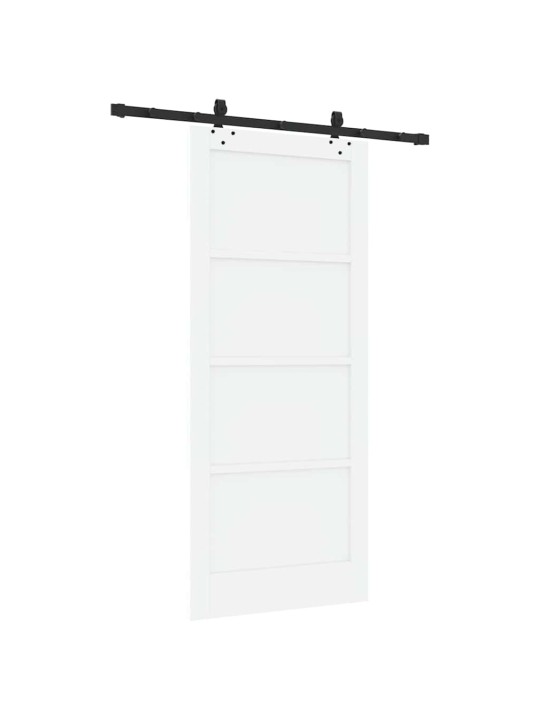 Liugukse komplekt manuaalne valge ja must 86 x 198.5 cm