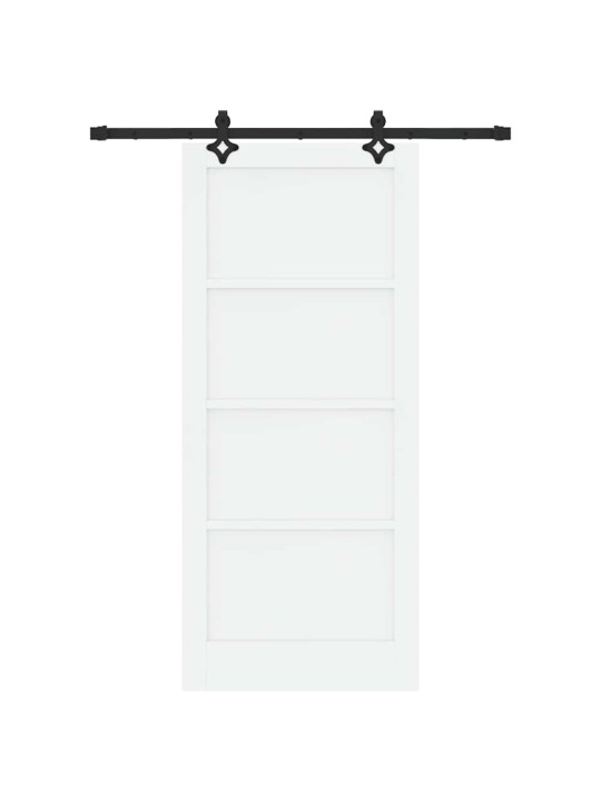 Liugukse komplekt manuaalne valge ja must 86 x 198.5 cm