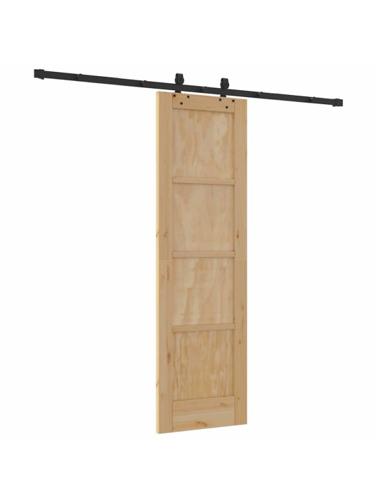 Liugukse komplekt manuaalne naturaalne ja must 61 x 198.5 cm