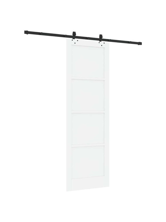 Liugukse komplekt manuaalne valge ja must 78 x 232 cm