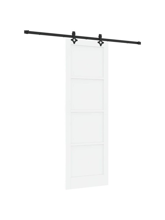 Liugukse komplekt manuaalne valge ja must 78 x 232 cm