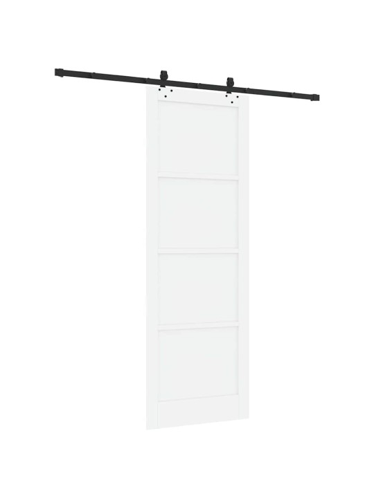 Liugukse komplekt manuaalne valge ja must 83 x 232 cm